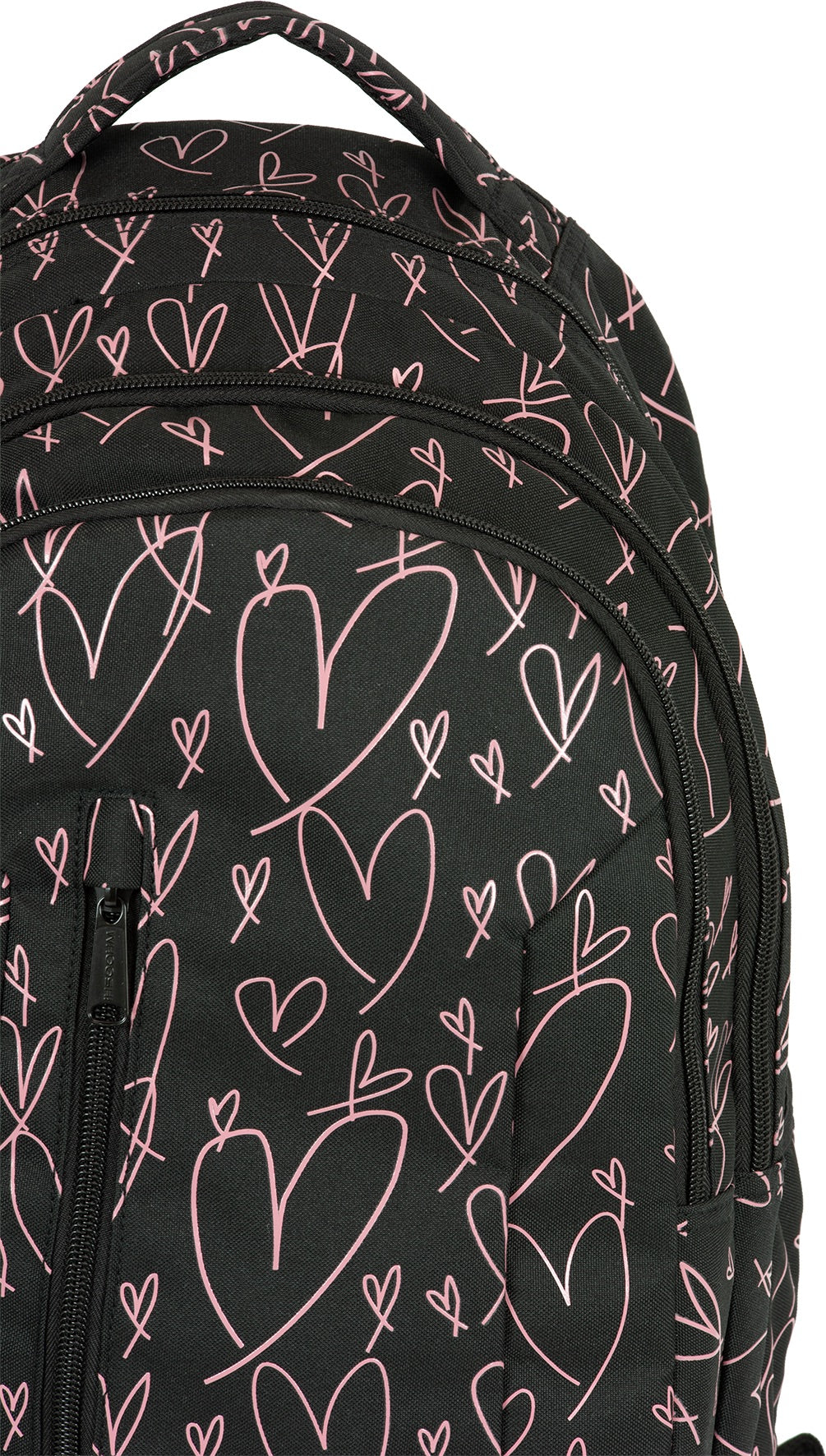 WHOOSH! SCHOOL Pink Hearts 3D