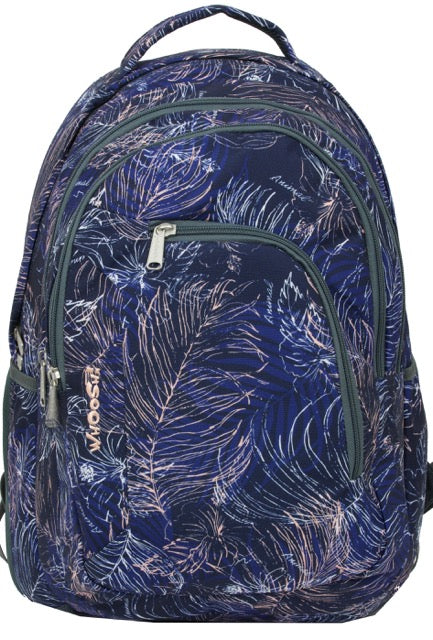 WHOOSH! SCHOOL Blue Floral