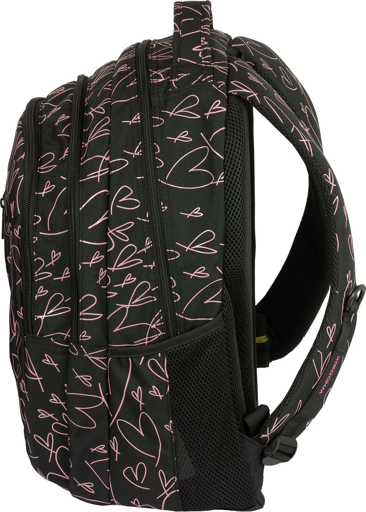 WHOOSH! SCHOOL Pink Hearts 3D