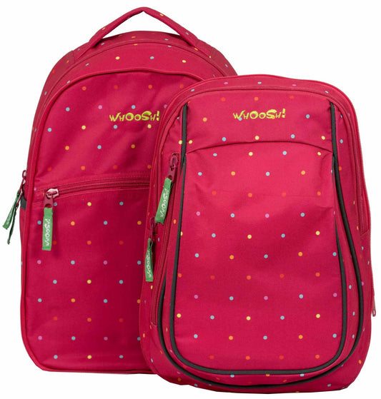 Whoosh Junior 2u1 Polka Red - Whoosh