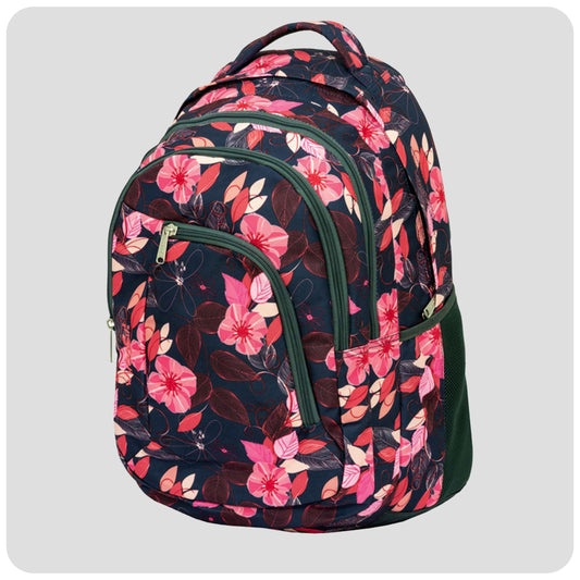 WHOOSH! SCHOOL Red Floral