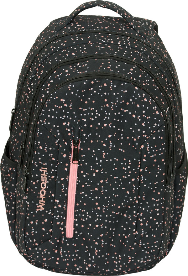 WHOOSH SCHOOL Dots anatomski školski ruksak s točkicama